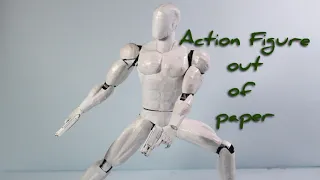 How to make Paper Action Figure|Tutorial| |Simplecraft|