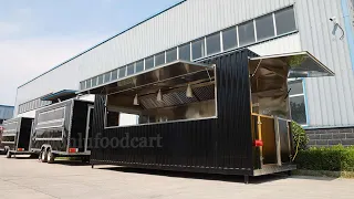 Container restaurant | Container food trailer display