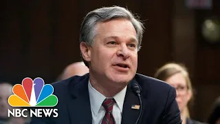 FBI Director Wray Testifies At Senate Hearing On Capitol Riot | NBC News