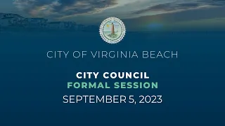 City Council Formal - 09/05/2023