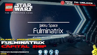 Lego Star Wars The Skywalker Saga: Fulminatrix Capital Ship FREE ROAM - HTG