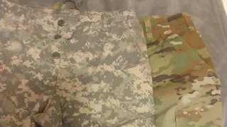 US Army's UCP & OCP Combat Pants Comparison