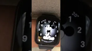 Apple Watch + Mickey Mouse Sound