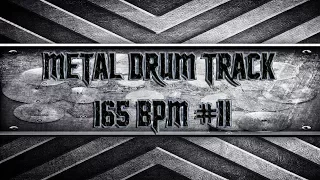 Kickass Metal Drum Track 165 BPM (HQ,HD)