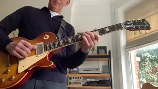 ‘58 Les Paul sunburst through Norbury Trainwreck Express amp demo, Nov ‘20