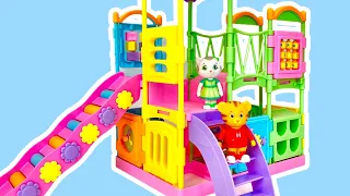 DANIEL TIGER Playplace Playground Vintage Barbie Kelly Unboxing