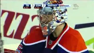 12/11/2010 The complete shootout between the Tampa Bay Lightning and the Edmonton Oilers