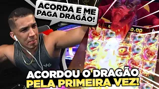 HUDSON AMORIM DEPOSITOU DO PRÓPRIO DINHEIRO E ACORDOU O DRAGÃO PELA PRIMEIRA VEZ! FORROU MUITO!?