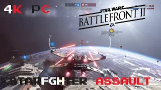 Star Wars Battlefront II in 2024 - Starfighter Assault - Gameplay PC 4K -No Commentary