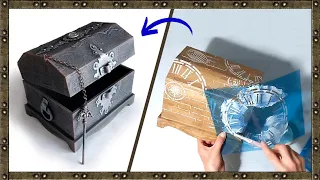 PIRATE CHEST - How to make and decorate