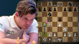 Magnus SHOCKS VIshy with the Evans Gambit!