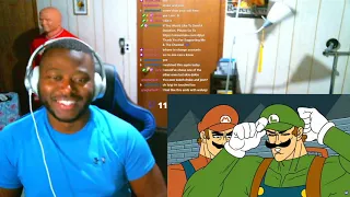 Mario and Luigi: Super Anime Brothers TWITCH REACTION | @mashed