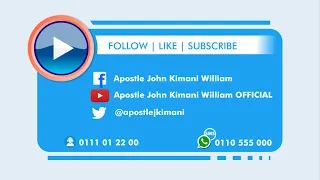 Ugitiri Wa Ngai ||Apostle John Kimani William