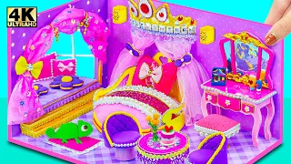 Build Amazing Rapunzel Purple Bedroom with Princess Bed, Makeup Set ❤️ DIY Miniature Cardboard House