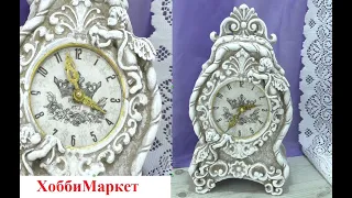 Do-it-yourself mantel clock. HobbyMarket