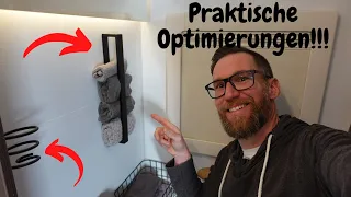 WOHNWAGEN - INNENRAUM OPTIMIEREN!!! WAS WIR VERBESSERT HABEN....