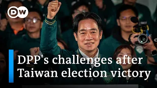 Minority in parliament and China's threats: The challenges of Taiwan's new government | DW News