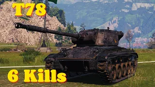 World of tanks T78 - 2,6 K Damage 6 Kills, wot replays