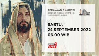 Misa Harian Pekan Biasa XXV - 24 September 2022, Pukul 06.00 WIB