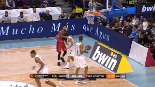 Cory Higgins highlights (Real Madrid-CSKA: 88-93)