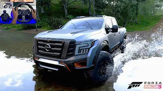 Forza horizon 5 - off roading  - Nissan Titan warrior - Xbox series x - Logitech g920