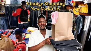 Thrifting in New York City (I hit a goldmine!!)