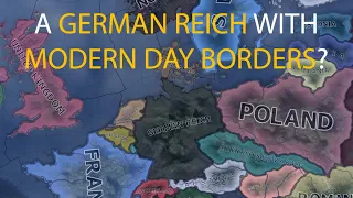 HOI4 Timelapse - What if Germany had modern day borders in WW2?