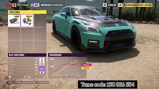 Forza Horizon 5 2020 Nissan GTR NISMO R35 drag tune