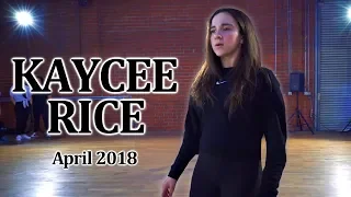 Kaycee Rice - April 2018 Dances