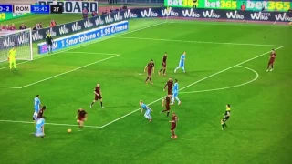 Lazio- Roma 0-2 dribbling Radja Nainggolan