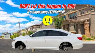 Honda Wheel Theft - An Epidemic!?!  //  10th Gen Honda Accord