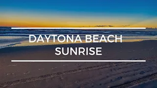 Sunrise In Daytona Beach | Florida Ocean Wave Sounds
