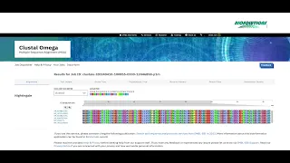 How to perform Multiple sequence alignment #MSA using #CLUSTAL-W| Example results explained|Apr 2024