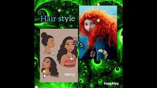 MOANA💖Vs MERIDA💗 (WRAP ME IN PLASTIC)