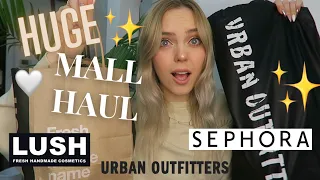 HUGE Mall Haul! Lush, Sephora, Lovayla Boutique, & Urban Outfitters