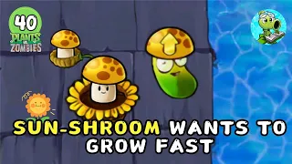 The Sun-shroom wants to grow up fast! [SubmarineWeiWeiPVZ]