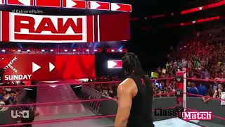 Roman Reigns incites a brawl with Bobby Lashley: Raw, July 9, 2018