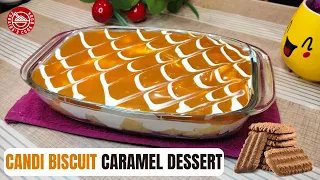 Candi Biscuit Caramel Dessert by Zubaida Cookbook