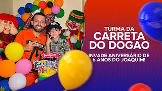 A TURMA DA CARRETA DO DOGÃO, INVADE ANIVERSARIO DE 6 ANOS DO JOAQUIM.