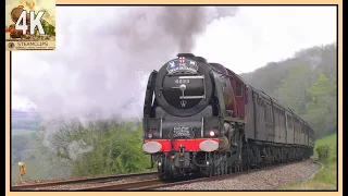 6233 Duchess of Sutherland Destroys the Westcountry Banks. 28th April 2022.