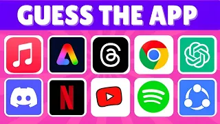 Guess the App Logo in 5 Seconds ...! |50 Famous App Logos in the World | Logo Quiz