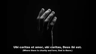Ubi Caritas et amor. Lyric video (StF 783)