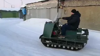 Мини вездеход "Лайка" Покатушки