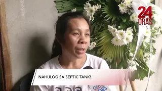 Nahulog sa septic tank! | 24 Oras