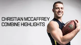 Christian McCaffrey (Stanford, RB) | 2017 NFL Combine Highlights