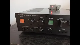 Yamaha Natural Sound Stereo Control Amplifier C-4 Repair / Restoration