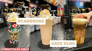 STARBUCKS CAFE VLOG | Opening shift | Target starbucks | ASMR