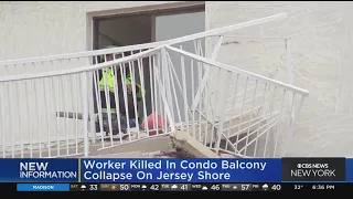 Worker killed in Jersey Shore balcony collapse