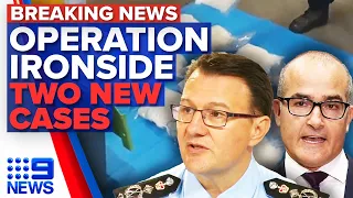 AFP reveals secret global operation, two new Victorian COVID-19 cases | 9 News Australia
