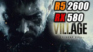 Resident Evil Village DEMO - RX 580 + Ryzen 5 2600 (1080p/High)